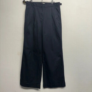 L.L. Bean Navy Wide Leg Pants